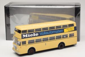 Bussing D2U Heckturen Miele Minichamps 1:43 439071086 メタル - 画像 6/6