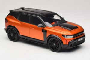 Dacia Duster Mk3 Redust Sport 4x2 Hybrid Metallic Orange Otto 1:18 OT1316 レジン - 画像 4/6
