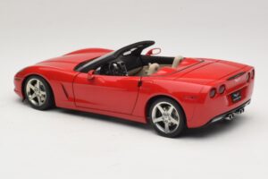 Chevrolet Corvette C6 カブリオレ レッド AUTOart 1:18 71221 メタル - 画像 7/8