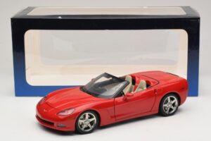 Chevrolet Corvette C6 カブリオレ レッド AUTOart 1:18 71221 メタル - 画像 8/8