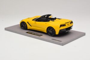 Chevrolet Corvette C7 Velocity Yellow BBR 1:18 BLM1815E レジン - 画像 5/6