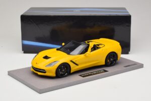 Chevrolet Corvette C7 Velocity Yellow BBR 1:18 BLM1815E レジン - 画像 6/6