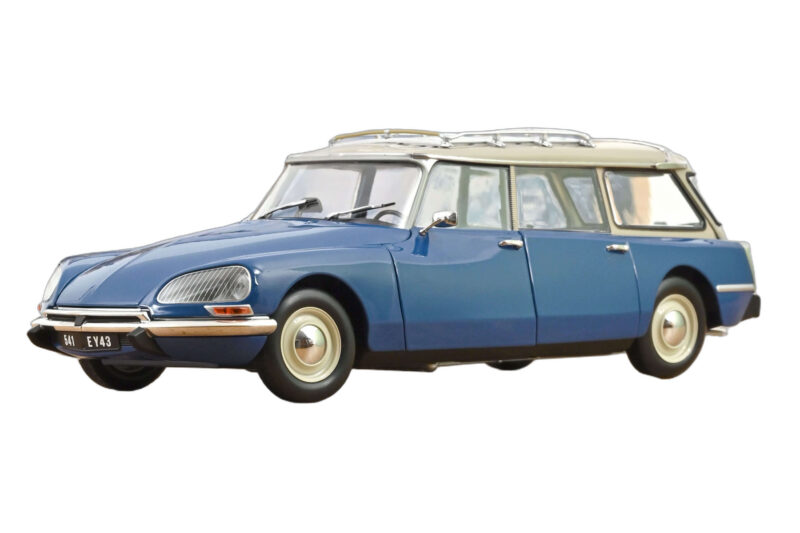 Citroën DS 21 Break Danube Blue Norev 1:18 181772 メタル