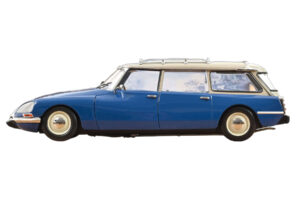 Citroën DS 21 Break Danube Blue Norev 1:18 181772 メタル - 画像 4/4