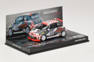 Fiat 500 Abarth Assetto Corse #399 Autohaus Winz VLN 2010 Minichamps 1:43 437101299 メタル - 画像 2/5