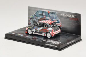 Fiat 500 Abarth Assetto Corse #399 Autohaus Winz VLN 2010 Minichamps 1:43 437101299 メタル - 画像 3/5
