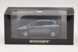 Ford C-Max Compact ブルーメタリック Minichamps 1:43 400089001 メタル - 画像 4/4