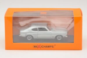Ford Capri I ライトブルーメタリック Maxichamps 1:43 940085501 メタル - 画像 4/4