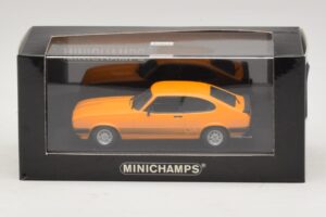 Ford Capri II Signal Orange Minichamps 1:43 400081201 メタル - 画像 4/4