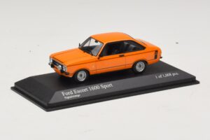 Ford Escort 1600 Sport Mk2 オレンジ Minichamps 1:43 400084471 メタル - 画像 2/4