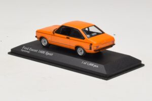 Ford Escort 1600 Sport Mk2 オレンジ Minichamps 1:43 400084471 メタル - 画像 3/4