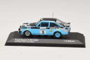 Ford Escort Mk2 RS1800 #9 R. Clark / Wilson RAC Rally 1978 Minichamps 1:43 400788409 メタル