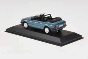 Ford Escort Mk3 カブリオレ ブルー メタリック Minichamps 1:43 400085030 メタル - 画像 3/4