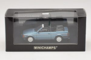 Ford Escort Mk3 カブリオレ ブルー メタリック Minichamps 1:43 400085030 メタル - 画像 4/4