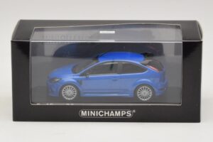Ford Focus RS Mk2 ブルーメタリック Minichamps 1:43 400088101 メタル - 画像 4/4