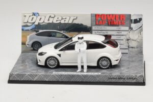 Ford Focus RS Mk2 Top Gear ホワイト フィギュア付き Minichamps 1:43 519438810 メタル