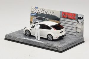 Ford Focus RS Mk2 Top Gear ホワイト フィギュア付き Minichamps 1:43 519438810 メタル - 画像 3/5