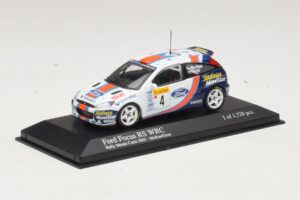 Ford Focus RS WRC #4 C. McRae / N. Grist Rally Monte Carlo 2001 Minichamps 1:43 430018904 メタル - 画像 2/4