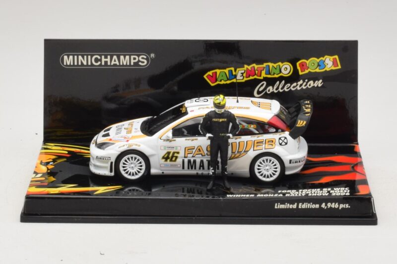 Ford Focus RS WRC #46 V. Rossi / C. Cassina Monza Rally Show 2006 Minichamps 1:43 436068446 メタル