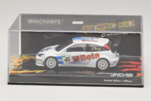 Ford Focus RS WRC #46 V. Rossi / C. Cassina RAC Rally 2007 破損したボックス Minichamps 1:43 400078446-O1 メタル - 画像 4/5