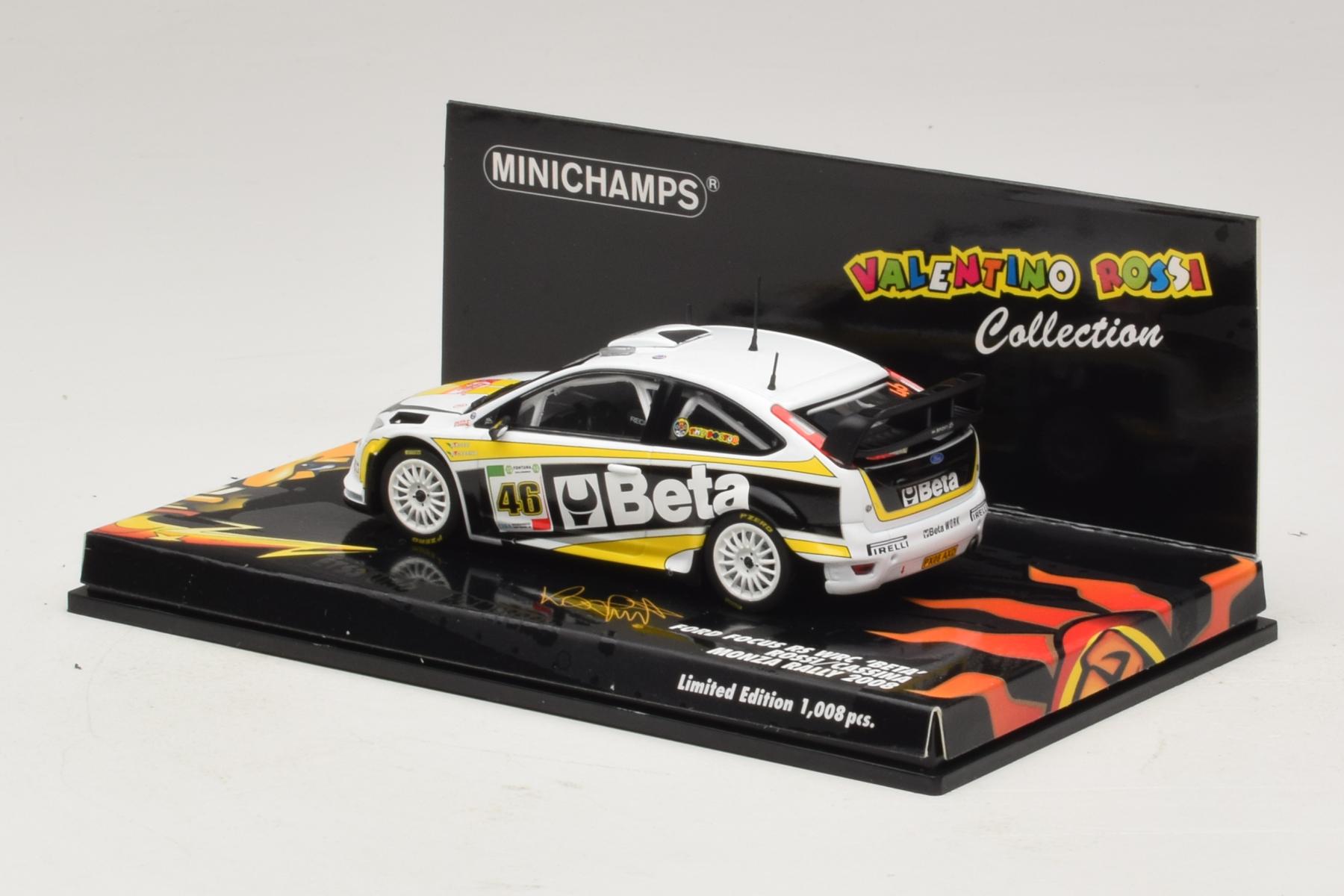 Ford Focus RS WRC #46 V.Rossi モンツァラリー1/43