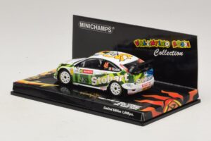 Ford Focus RS WRC #46 V. Rossi / C. Cassina RAC Rally 2008 Minichamps 1:43 400088146 メタル - 画像 3/5