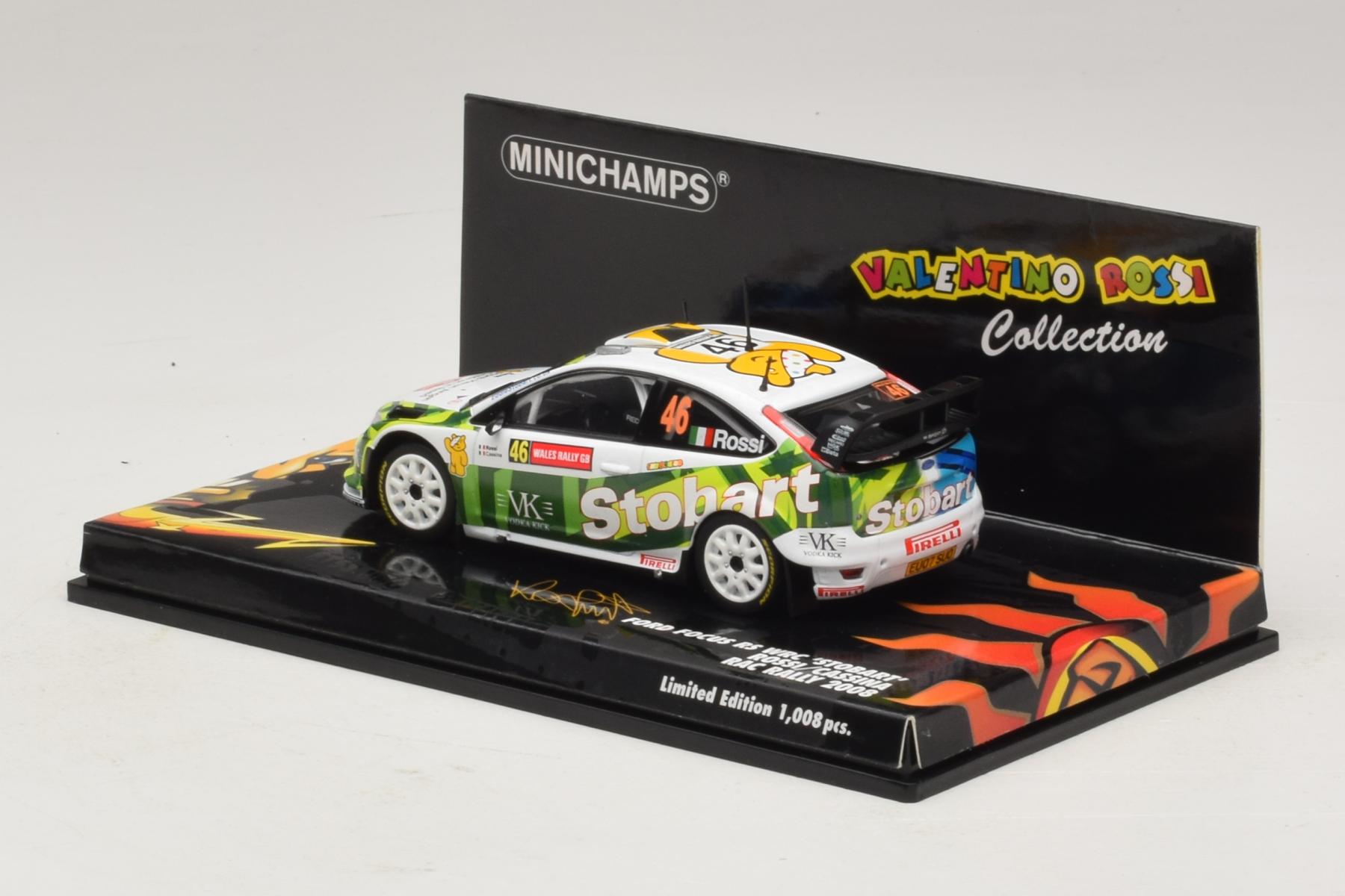 Minichamps Ford Focus RS WRC ロッシ 2008 1/43
