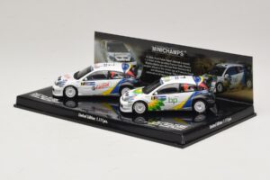 Ford Focus RS WRC Rally Mexico 2004 Set Minichamps 1:43 402048376 メタル - 画像 3/5