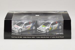 Ford Focus RS WRC Rally Mexico 2004 Set Minichamps 1:43 402048376 メタル - 画像 5/5