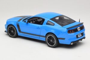 Ford Mustang Boss 302 S197 ブルー Shelby Collectibles 1:18 25414S メタル - 画像 7/8