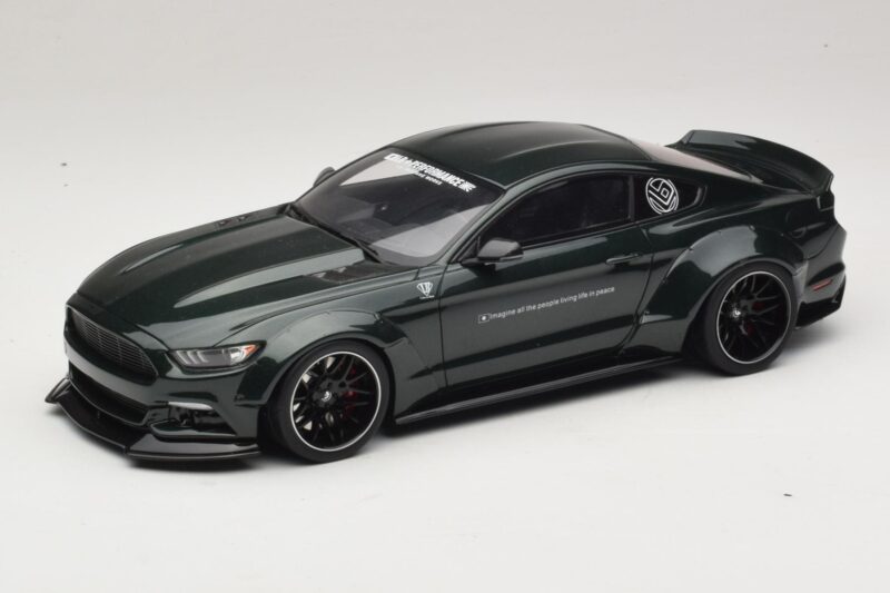 Ford Mustang Liberty Walk グリーン GT Spirit 1:18 GT838 レジン