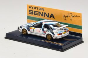 Ford Sierra RS Cosworth #1 A. Senna Rally Test 1986 Minichamps 1:43 540864399 メタル - 画像 3/4