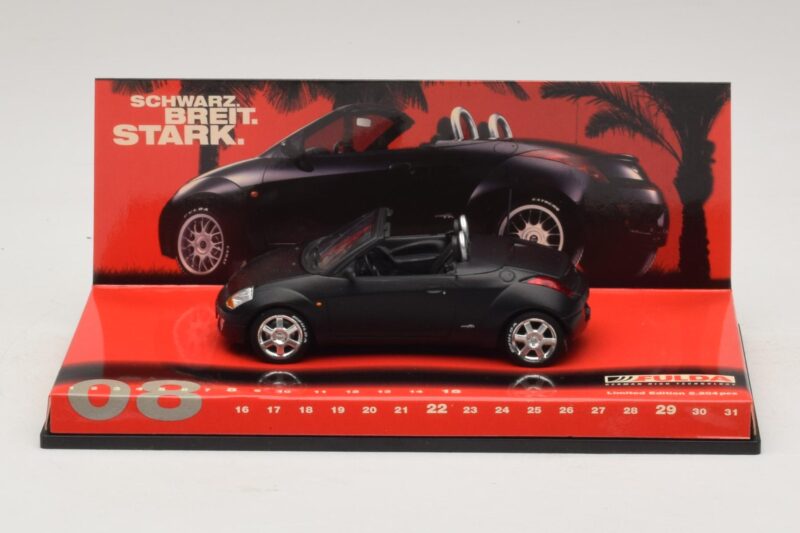Ford StreetKa Fulda ブラックマット Minichamps 1:43 436086432 メタル