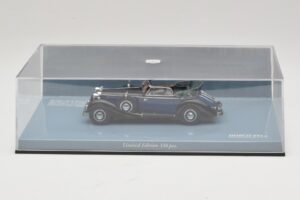 Horch 853 A Sport Cabriolet ブラックブルー Minichamps 1:43 436012036 メタル - 画像 5/5