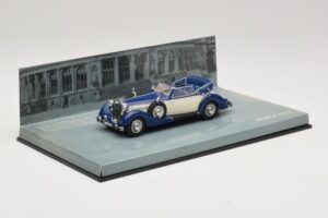 Horch 853 Cabriolet ブルー Minichamps 1:43 436012032 メタル - 画像 2/5