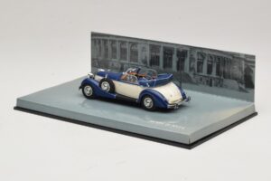 Horch 853 Cabriolet ブルー Minichamps 1:43 436012032 メタル - 画像 3/5