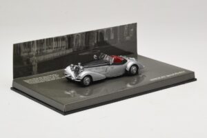 Horch 855 Special Roadster シルバーブラック Minichamps 1:43 436014204 メタル - 画像 2/5