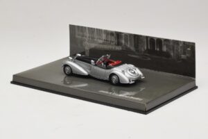 Horch 855 Special Roadster シルバーブラック Minichamps 1:43 436014204 メタル - 画像 3/5
