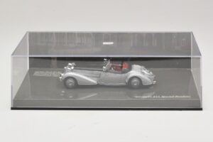 Horch 855 Special Roadster シルバーブラック Minichamps 1:43 436014204 メタル - 画像 5/5