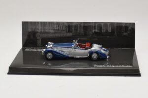Horch 855 Special Roadster シルバーブルー Minichamps 1:43 436014202 メタル