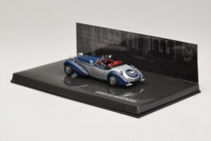 Horch 855 Special Roadster シルバーブルー Minichamps 1:43 436014202 メタル - 画像 3/5