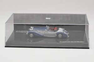 Horch 855 Special Roadster シルバーブルー 外箱なし Minichamps 1:43 436014202-O1 メタル - 画像 4/4