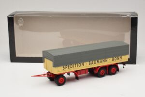Kassbohrer フラットベッドトレーラー Baumann Bonn Minichamps 1:43 439161097 メタル - 画像 6/6