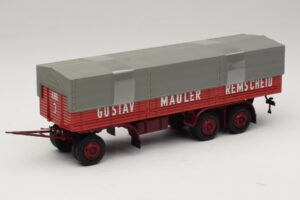 Kassbohrer フラットベッドトレーラー Mauler Remscheid Minichamps 1:43 439161099 メタル