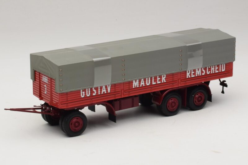 Kassbohrer フラットベッドトレーラー Mauler Remscheid Minichamps 1:43 439161099 メタル