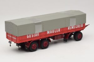 Kassbohrer フラットベッドトレーラー Mauler Remscheid Minichamps 1:43 439161099 メタル - 画像 2/6