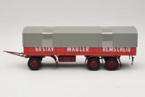Kassbohrer フラットベッドトレーラー Mauler Remscheid Minichamps 1:43 439161099 メタル - 画像 3/6