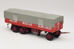 Kassbohrer フラットベッドトレーラー Mauler Remscheid Minichamps 1:43 439161099 メタル - 画像 4/6