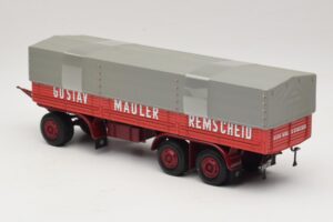 Kassbohrer フラットベッドトレーラー Mauler Remscheid Minichamps 1:43 439161099 メタル - 画像 5/6