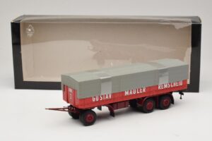 Kassbohrer フラットベッドトレーラー Mauler Remscheid Minichamps 1:43 439161099 メタル - 画像 6/6